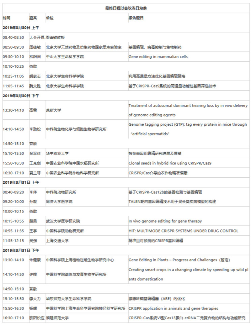 2019基因编辑学术研讨会-2